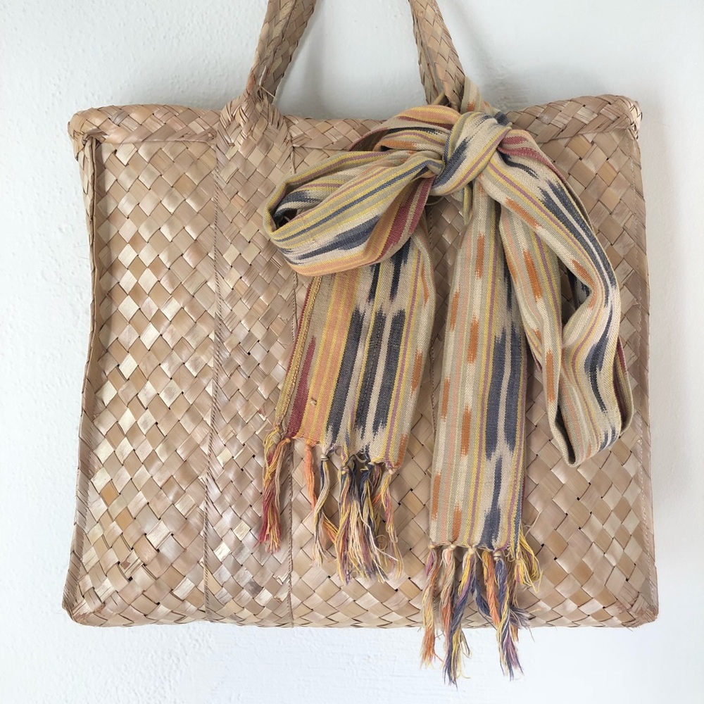 Vintage Striped Scarf